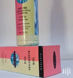 Clear Essence Platinum Line Maxi Tone Skin Beautifyng Lotion