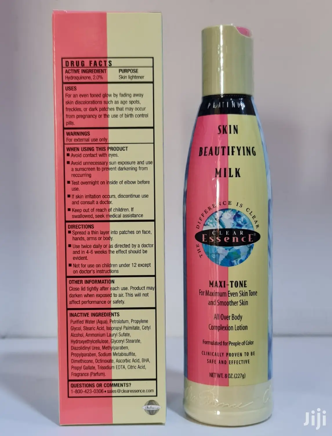 Clear Essence Platinum Line Maxi Tone Skin Beautifyng Lotion