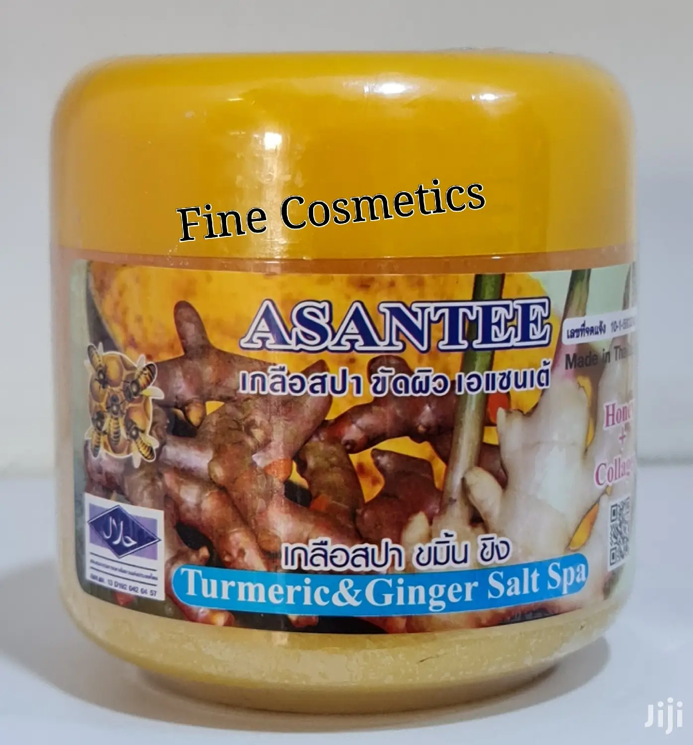 ORIGINAL Asantee Spa Salt Exfoliating Face and Body Scrubs