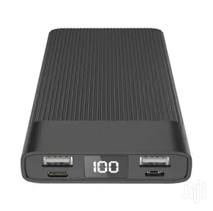 Xipin 10,000 Mah Dual USB Output Power Bank With LCD Display