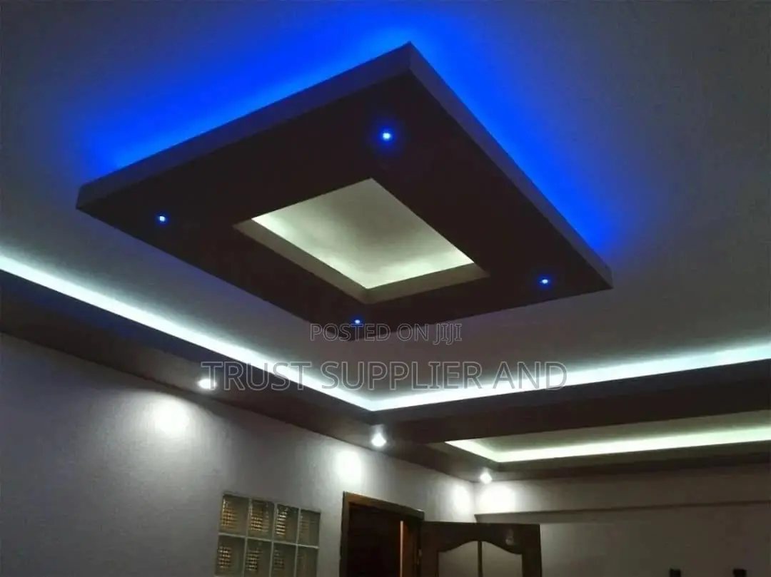 Gypsum Ceilings And Tv Unit