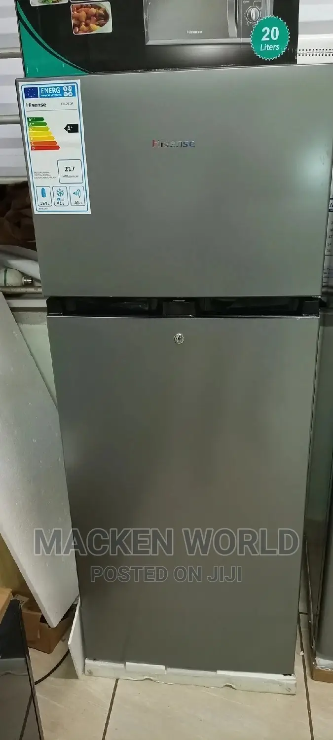 270L Hisense Double Door Fridge
