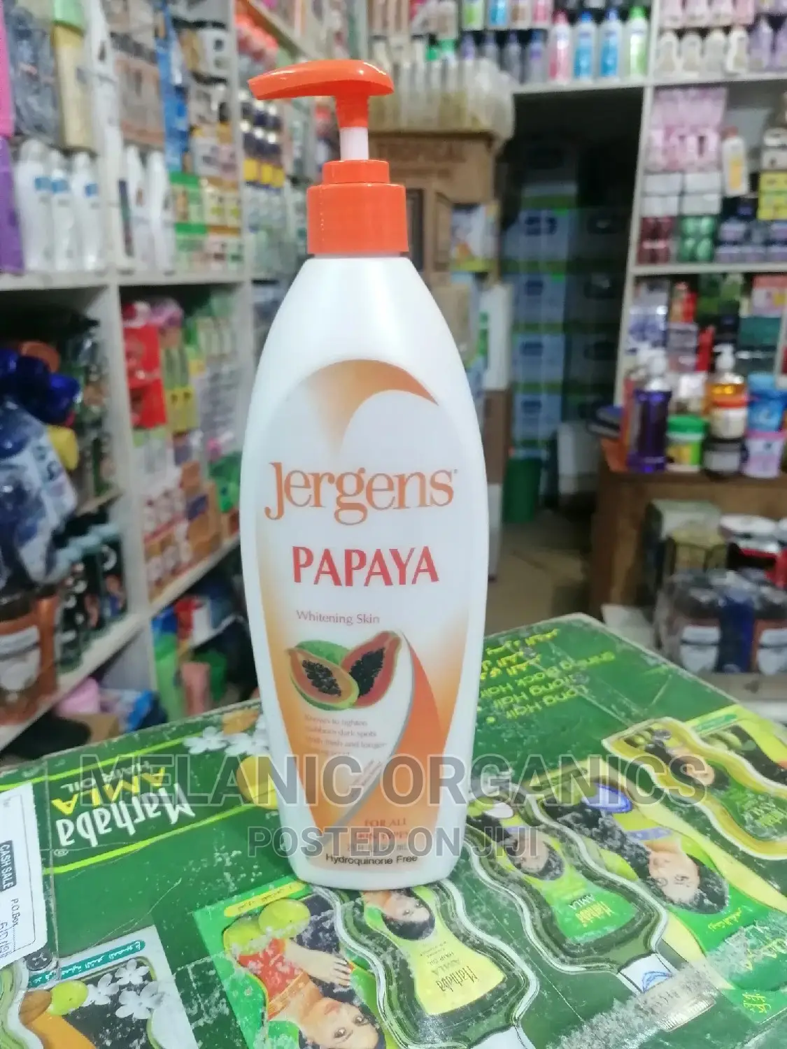 Original Jergens Papaya Whitening Lotion