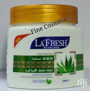 LAFRESH Deep Exfoliating Pure Fresh Natural Scrub Aloevera