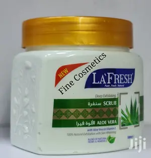 LAFRESH Deep Exfoliating Pure Fresh Natural Scrub Aloevera