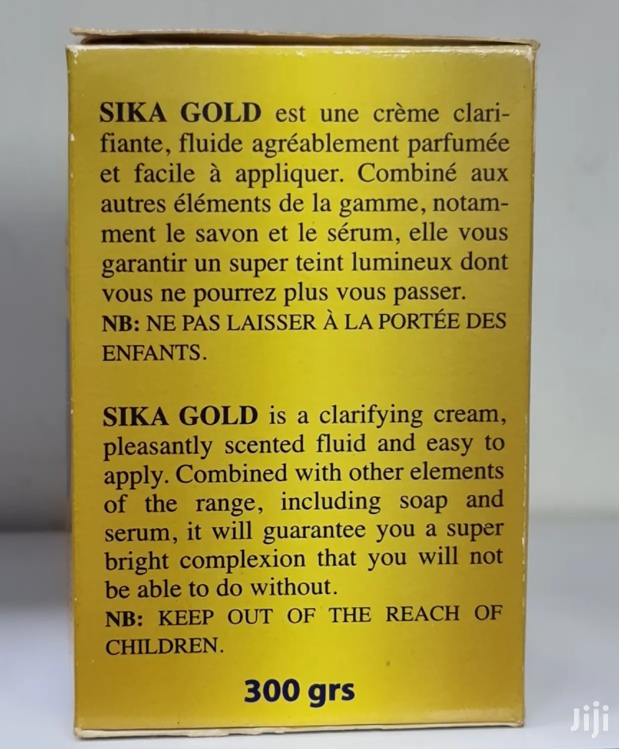 Sika Gold Unifying Complexion Body Cream