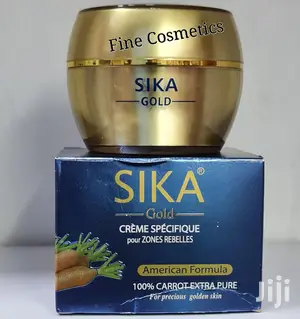SIKA Gold Cream 100% Carotte Extra Pure 3.38oz/100g