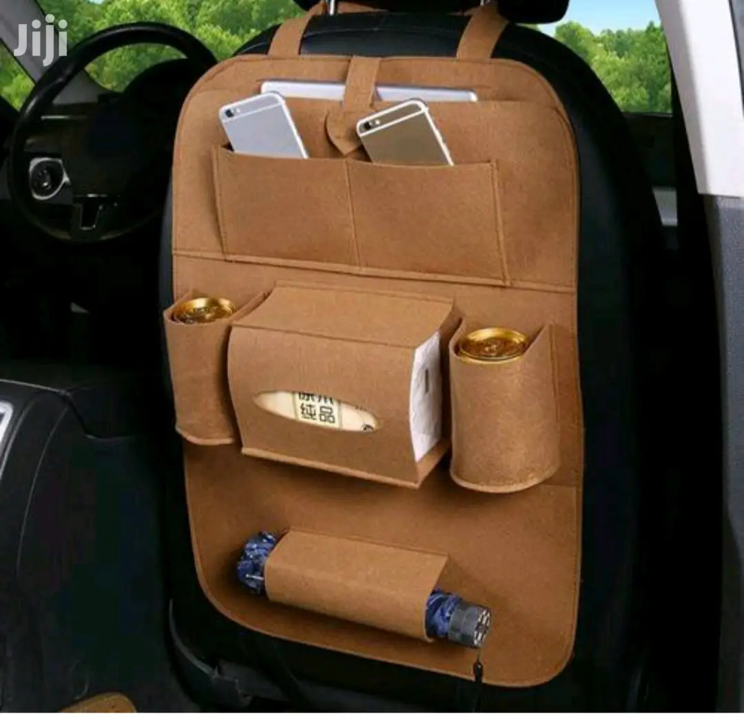 Leather Car Seat Organiser(Pair)
