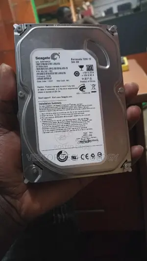 500GB Internal Desktop Hard Drive HDD -3.5 Sata 6gb/6