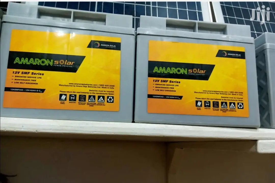 Original AMARON 12V Solar Battery 42ah