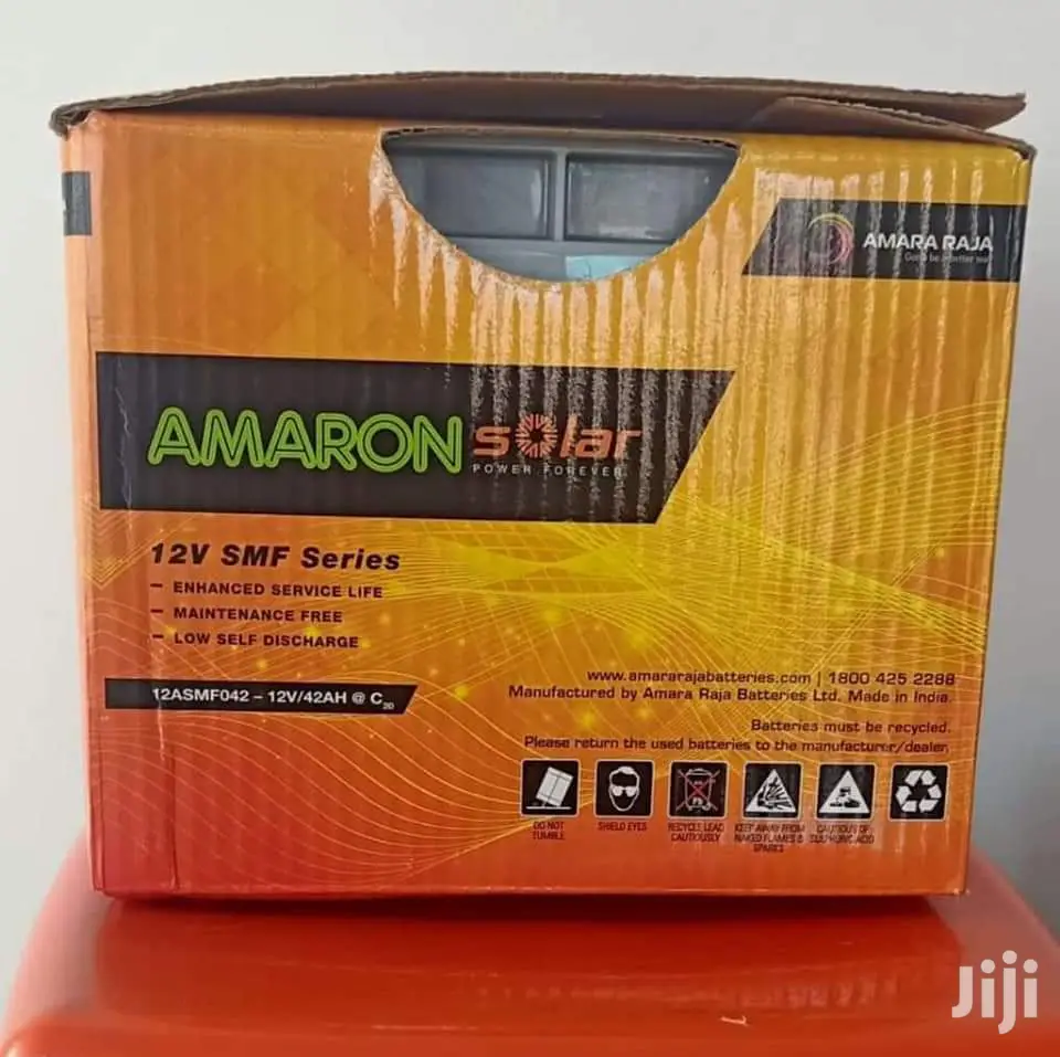Original AMARON 12V Solar Battery 42ah