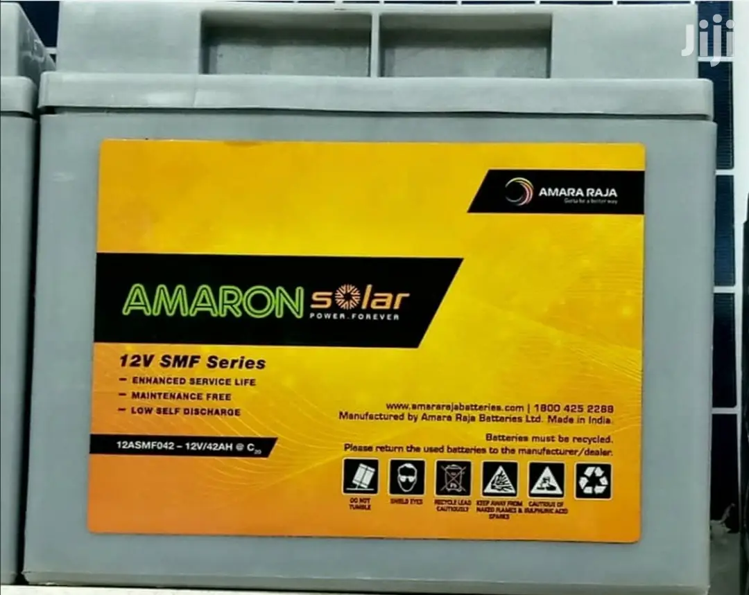 Original AMARON 12V Solar Battery 42ah