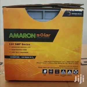 Genuine AMARON 12V SMF Series Solar Battery 26ah