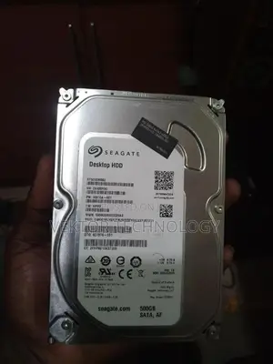500GB Internal Desktop Hard Drive HDD -3.5 Sata 6gb/6
