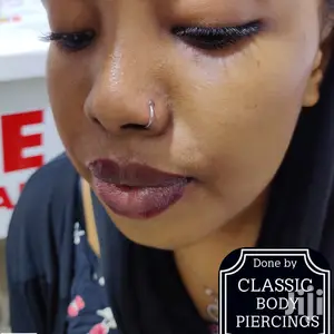Funcy Solid Fitting Nose Ring Hoop Gold and Silver Nosering