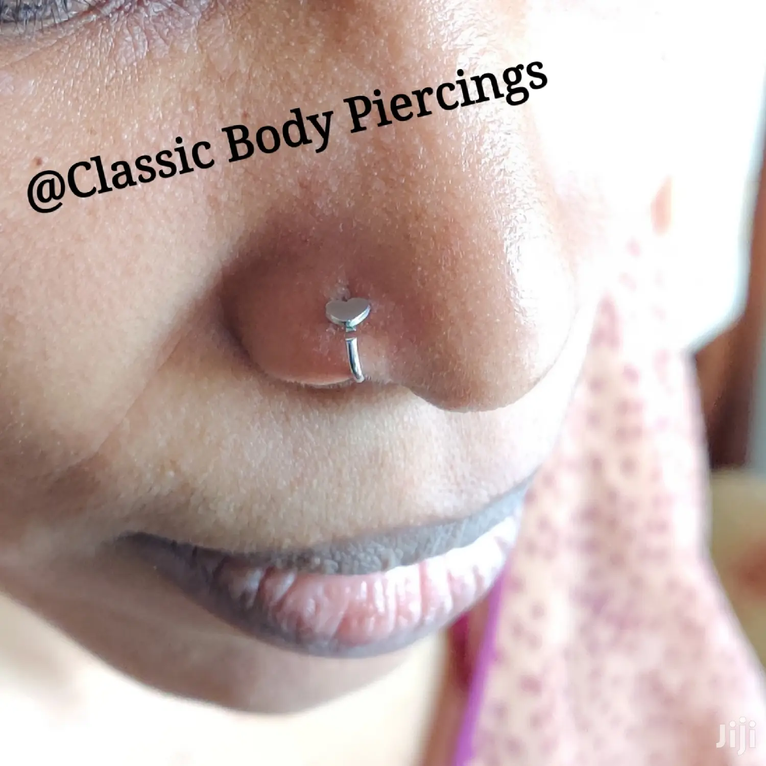 Funcy Solid Fitting Nose Ring Hoop Gold and Silver Nosering