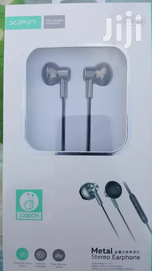 XIPIN Metal Heavy Bass Earphones With Mic- Sub Woofer Sound