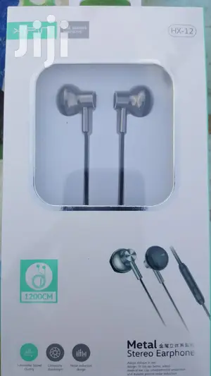 XIPIN Metal Heavy Bass Earphones With Mic- Sub Woofer Sound