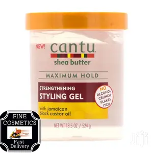 Cantu Shea Butter Maximum Hold Strengthening Styling Gel