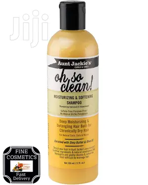 Aunt Jackies Oh So Clean! Moisturizing and Softening Shampoo