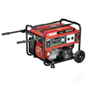 Ryobi 4 Stroke Air Cooled Generator With Battery 5.5KVA