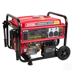 Ryobi 4 Stroke Air Cooled Generator With Battery 5.5KVA