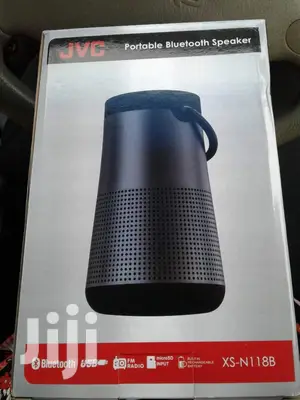 JVC Portable Rechargeable Bluetooth Speaker