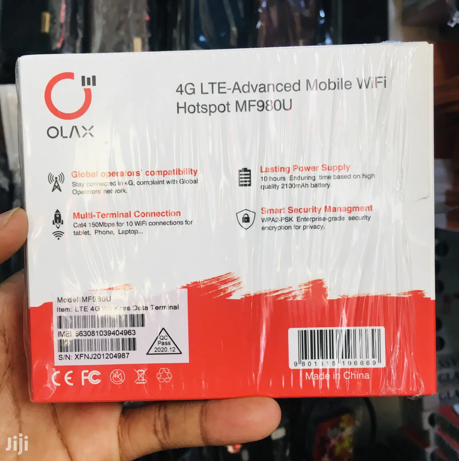 Olax 4G LTE Mifi