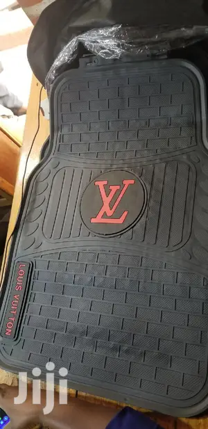 LV Car Floor Carpet Black