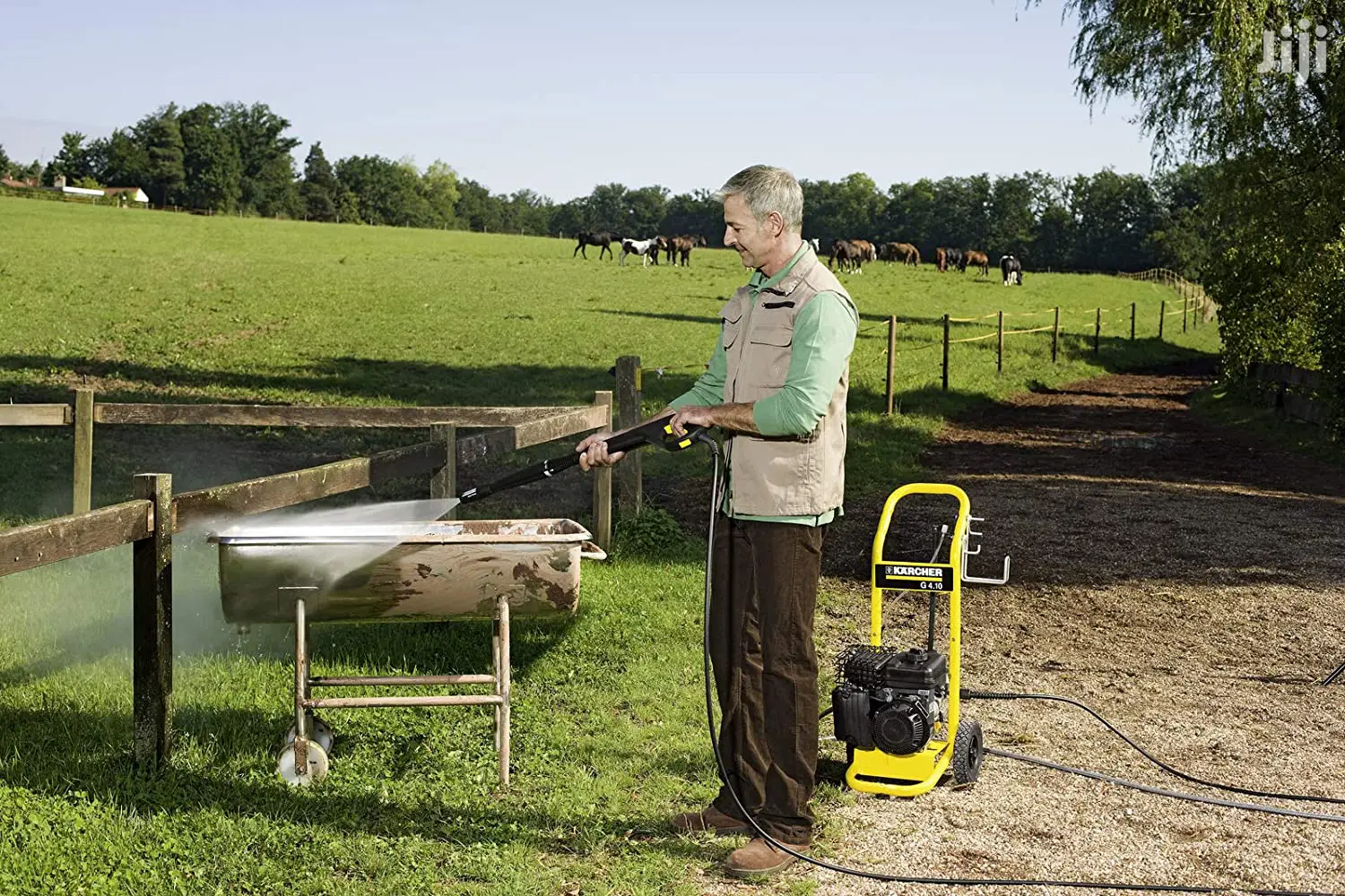 German Karcher Petrol Powered High Pressure Washer