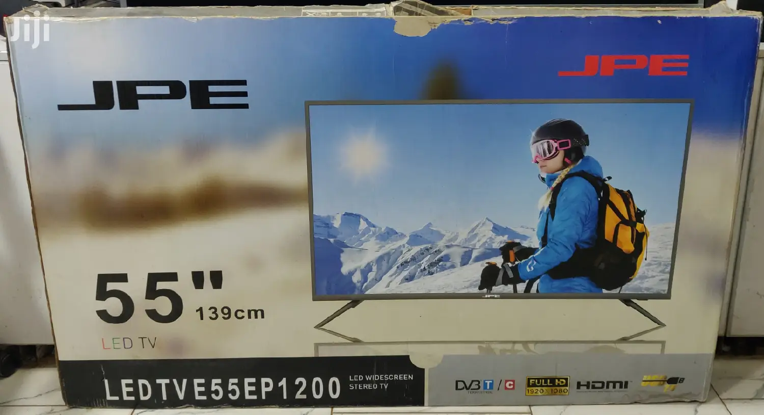 JPE Uhd 4K Digital Satellite TV 55 Inches
