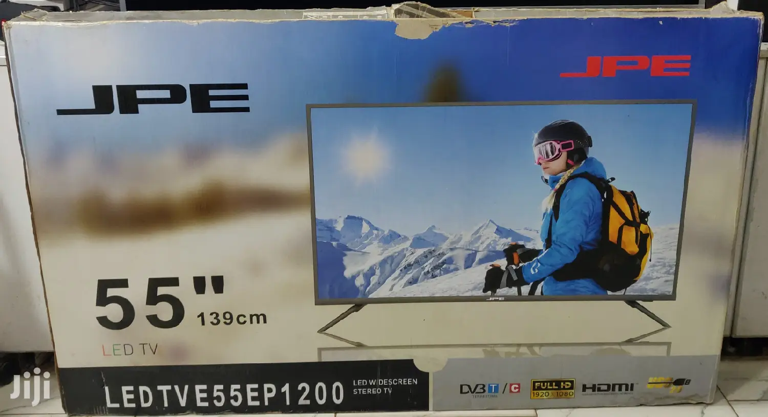 JPE Uhd 4K Digital Satellite TV 55 Inches