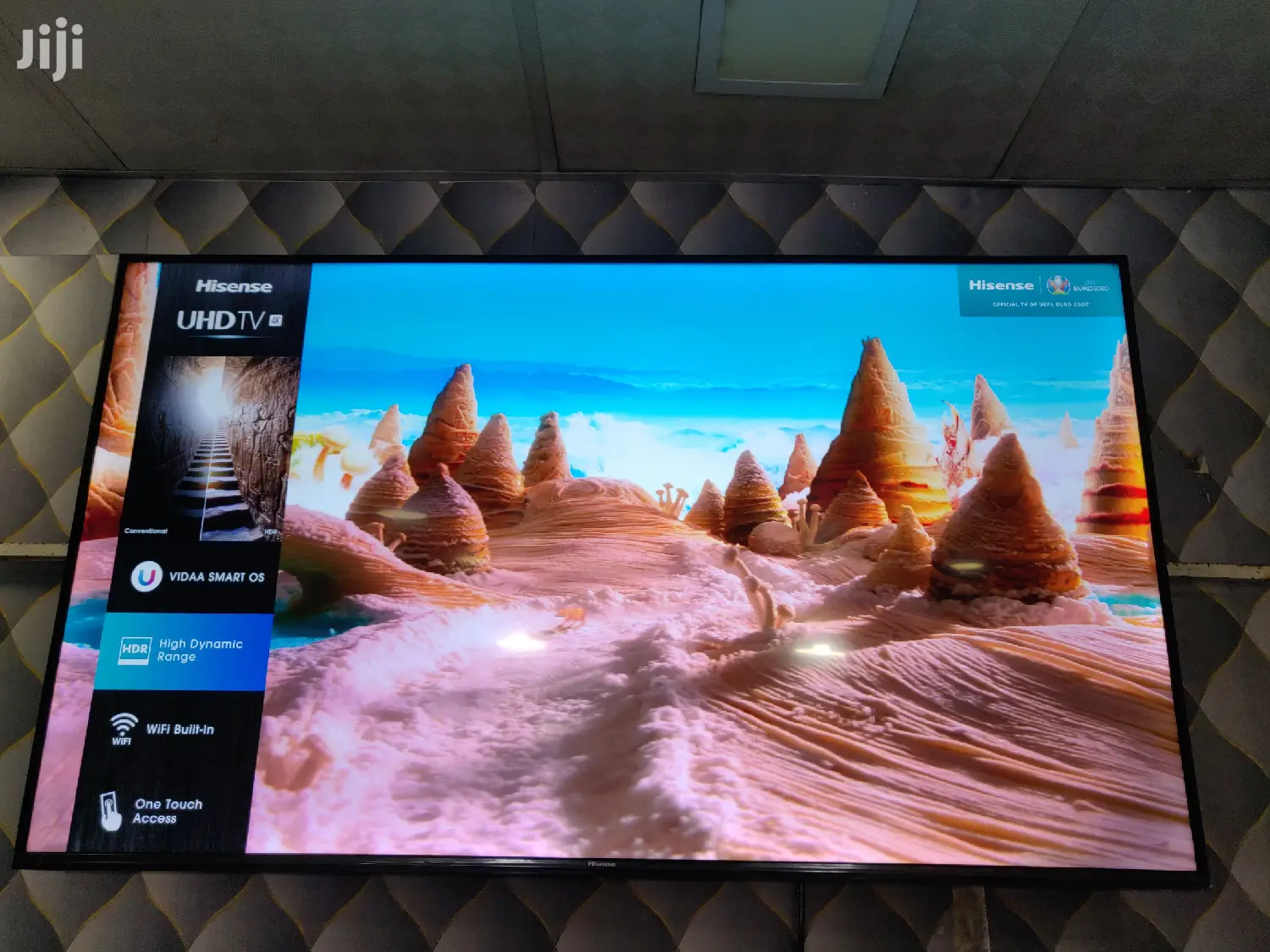 Hisense 55inch Uhd 4k Smart Vida Frameless Tv Digital