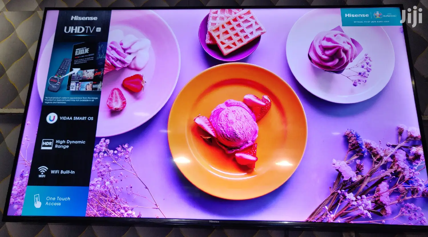 Hisense 55inch Uhd 4k Smart Vida Frameless Tv Digital