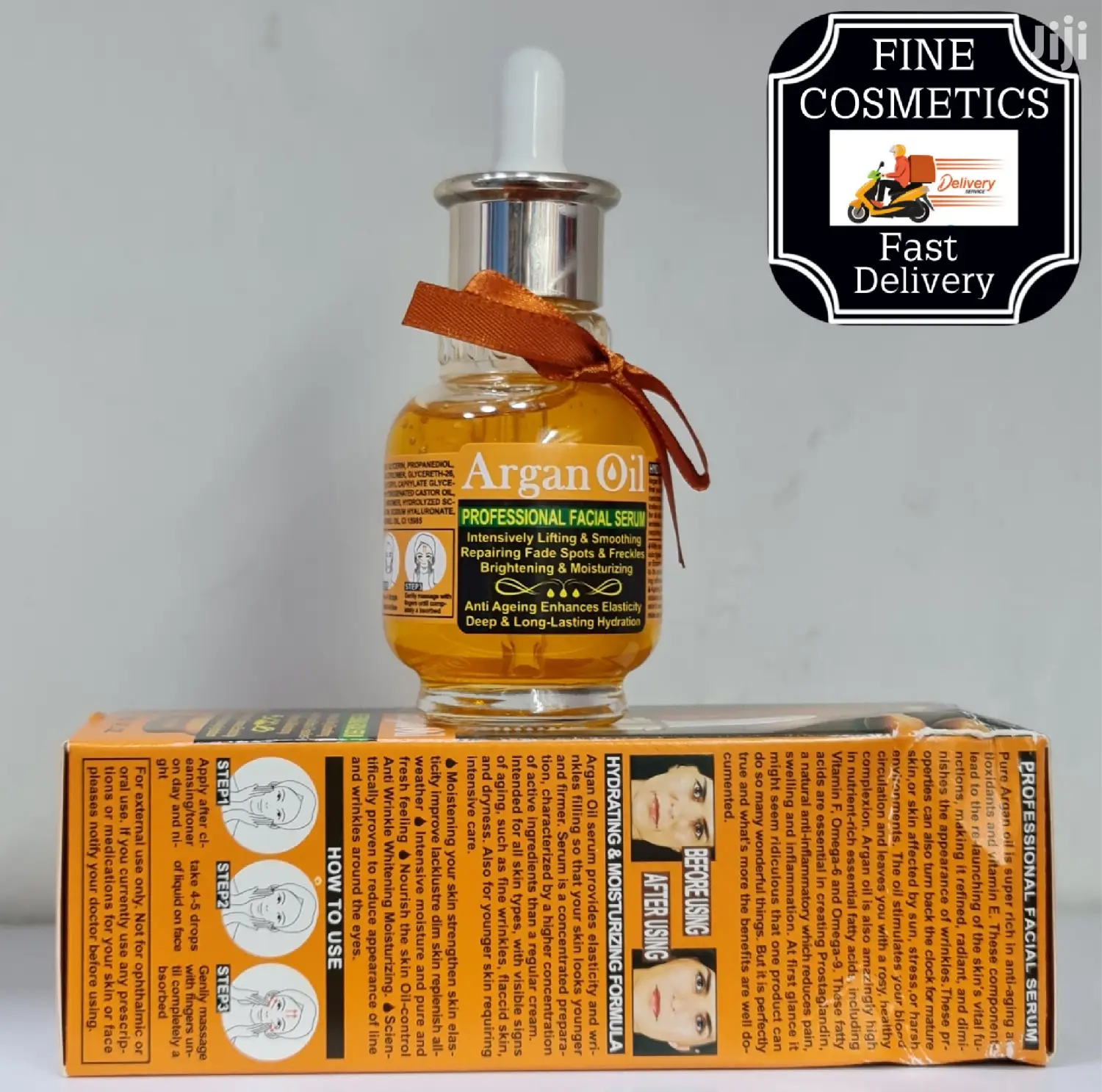 Fruit of Wokali Argan Oil Professional Brighte'ng Face Serum