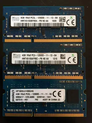 RAM Memory Chips for Laptops