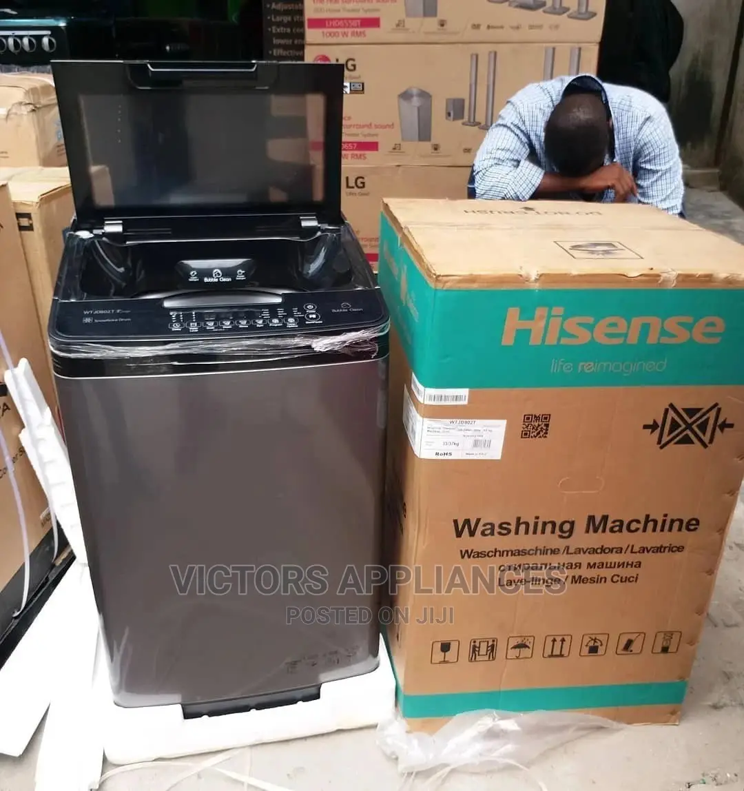 Hisense 8kg Toploader Washing Machine