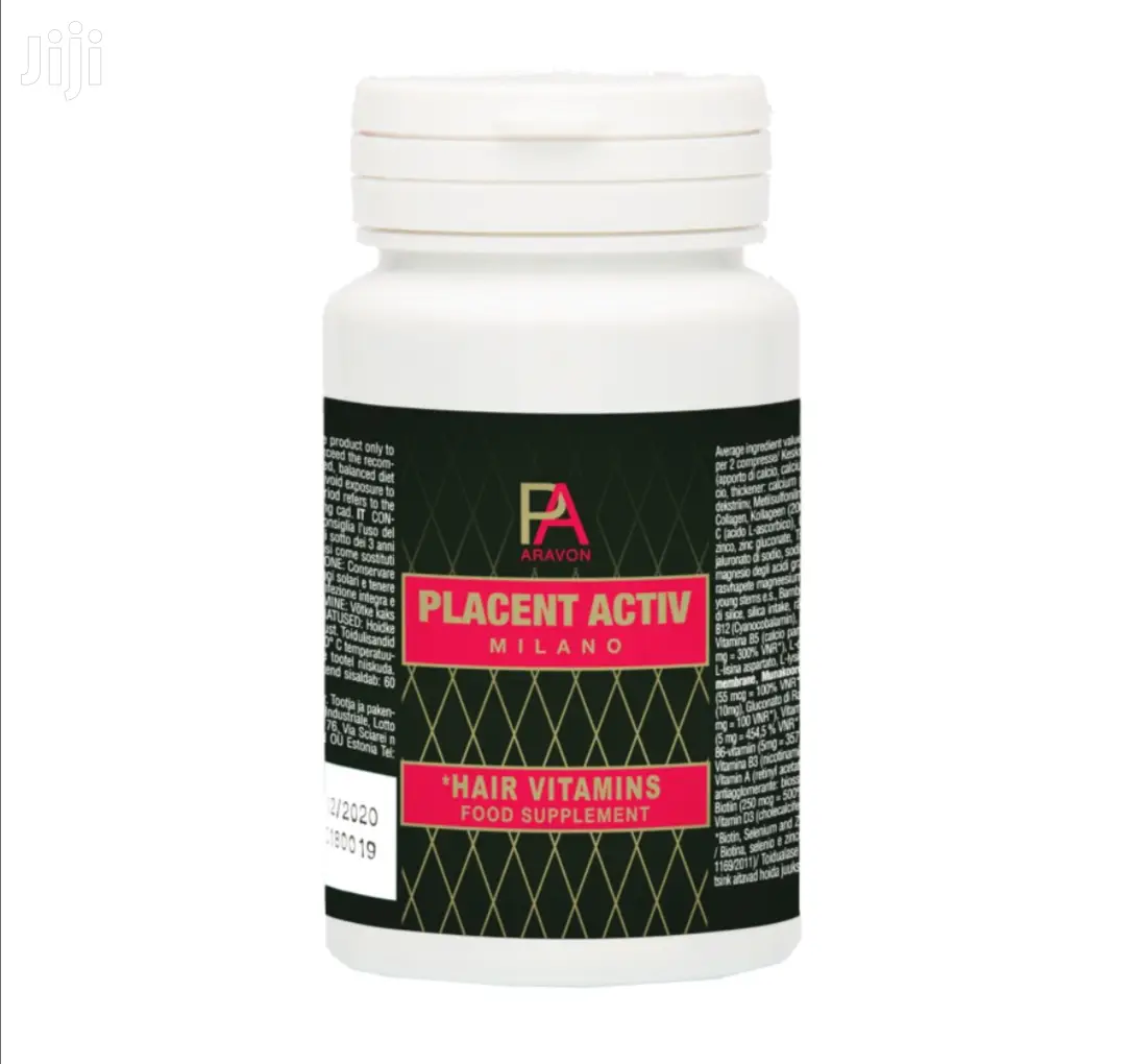 Italy Placent Activ Milano Hair Growth Vitamins Supplements