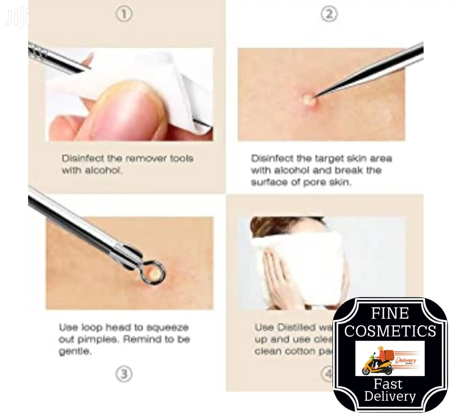 Pimples And Blackheads Remover Needle Without Leaving Scars