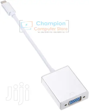 USB 3.1 Type C OTG Male to VGA Female Cable Adapter