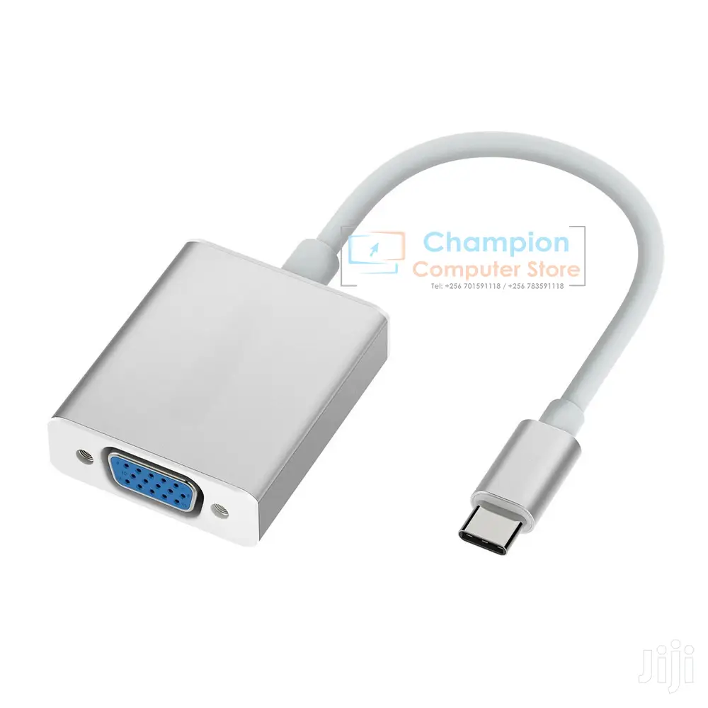 USB 3.1 Type C OTG Male to VGA Female Cable Adapter