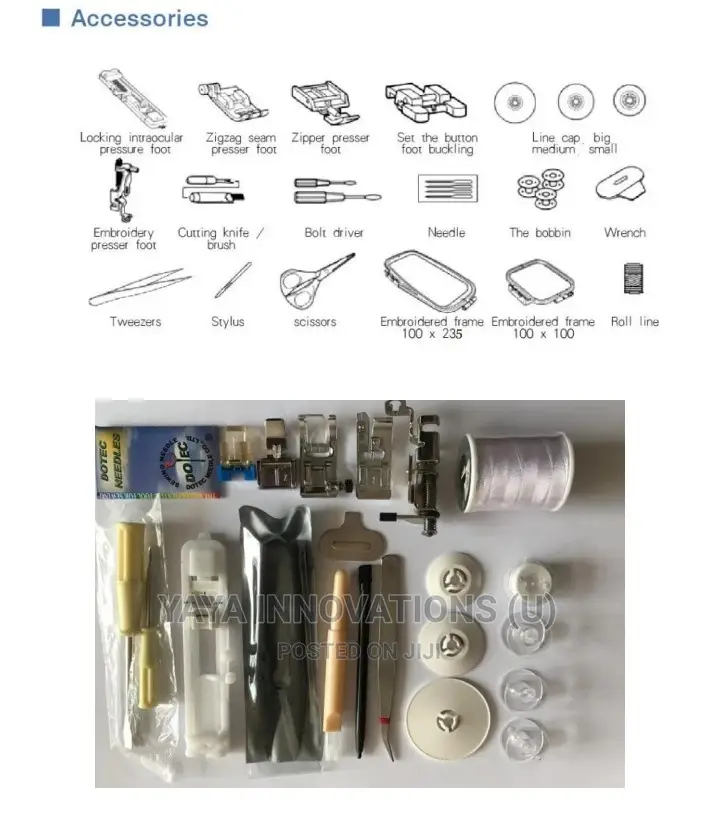 Computerized Embroidery Sewing Machine
