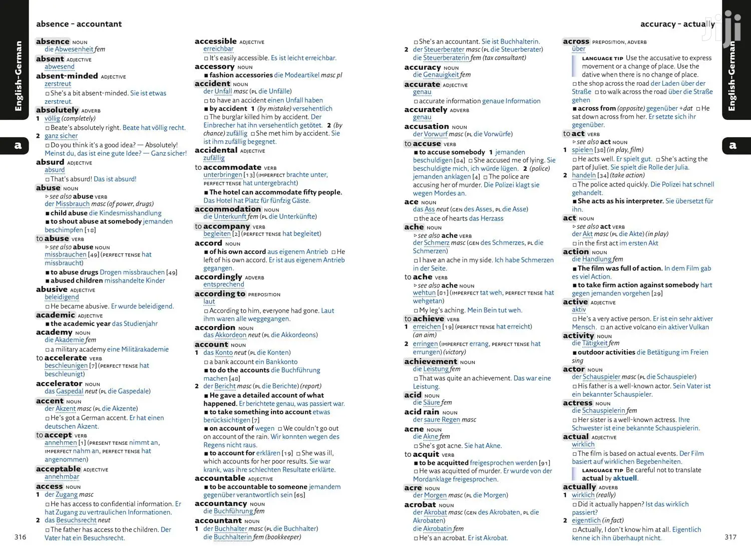 Collins Easy Learning German Dictionary