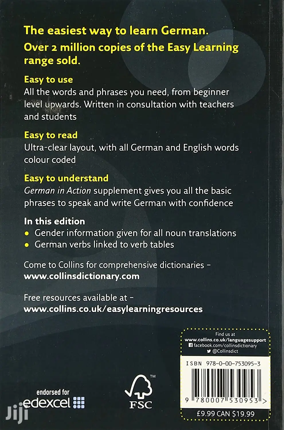 Collins Easy Learning German Dictionary