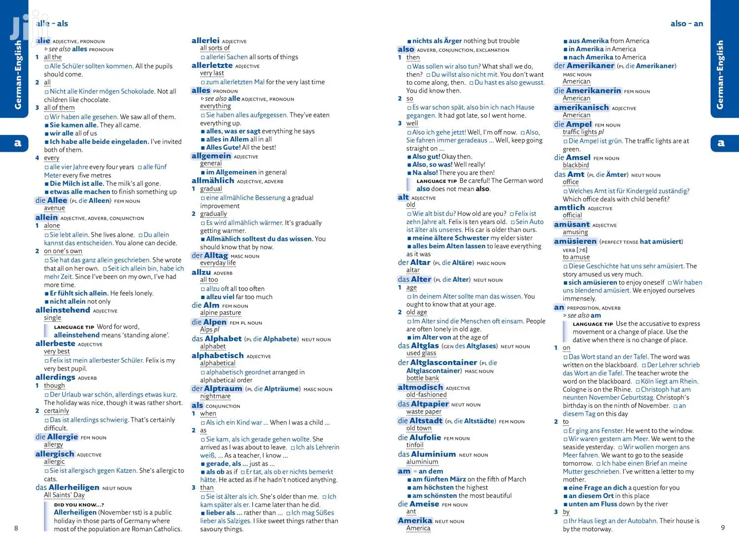 Collins Easy Learning German Dictionary