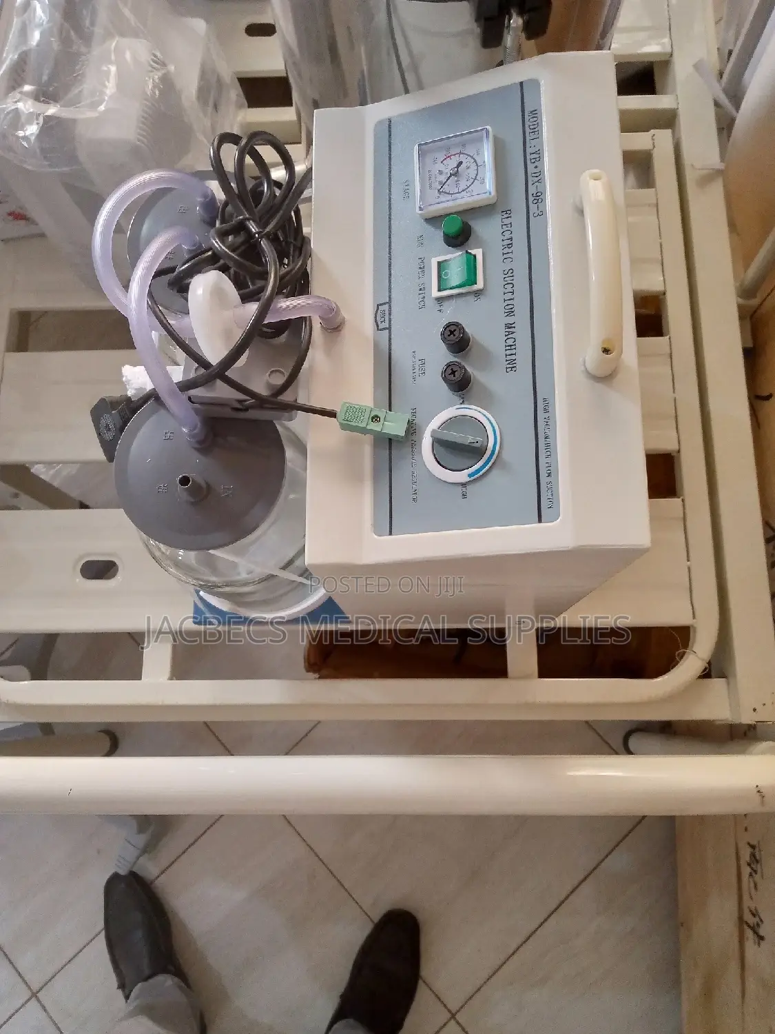 Electric Suction Machine With 2 Bottles