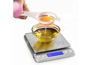 Weight Kitchen Scale With Tray Silver