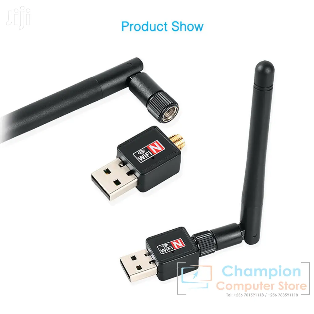USB Wireless 300/600mbps Dongle Adapter 802.1N With Antenna