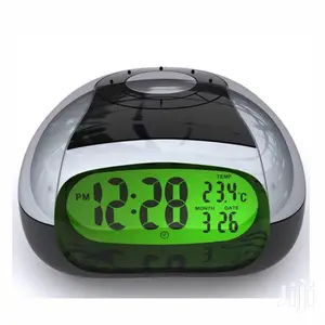 Xceed Pulse Talking Alarm Clock Temperature LCD Display