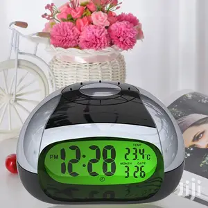Xceed Pulse Talking Alarm Clock Temperature LCD Display